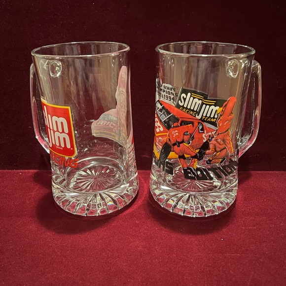 Vintage NASCAR Busch Series Slim Jim Mugs - Picture 3 of 12